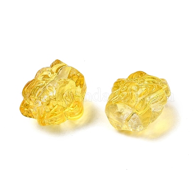 Стеклянные бусины GLAA-D303-01-1