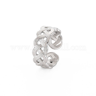 Кольцо-манжета открытого типа из нержавеющей стали 304 RJEW-S405-217P-1