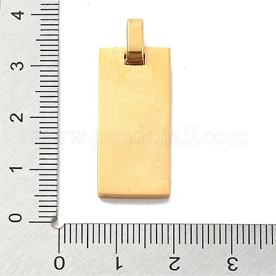 Рождественское ионное покрытие (IP) эмалевые подвески из нержавеющей стали 304 STAS-Z098-41G-1