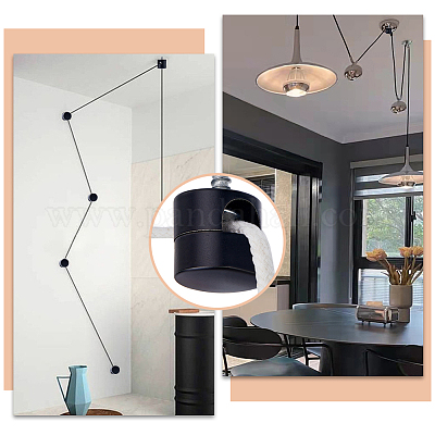 Алюминиевые зажимы для управления кабелем AJEW-WH0502-14B-1