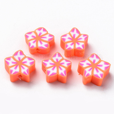 Бусины из полимерной глины  CLAY-N008-044B-1