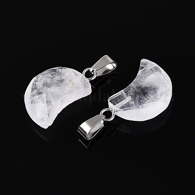 Природного кварца хрустальных подвесок G-N349-02K-P-1