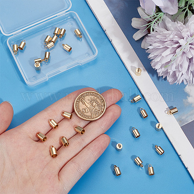 30 шт. наконечники для шнура из нержавеющей стали 201 STAS-UN0057-47-1