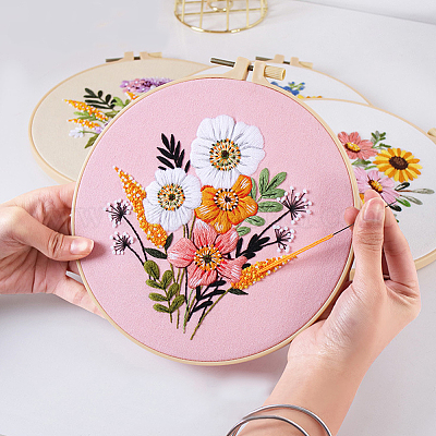 Хлопок пластик полиэстер AJEW-WH20077-019C-1