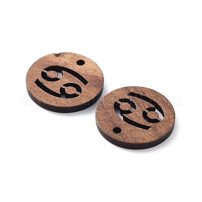 Подвески из орехового дерева WOOD-Q051-06I-1