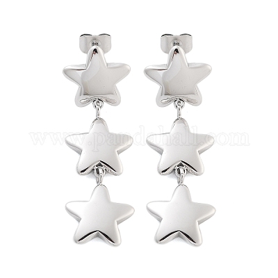 Серьги-гвоздики из нержавеющей стали 304 EJEW-S226-10P-03-1