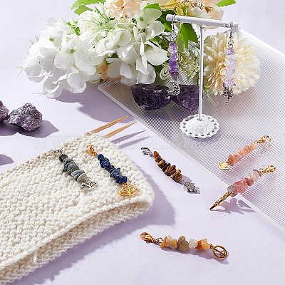 Подвеска из натурального драгоценного камня HJEW-AB00341-1