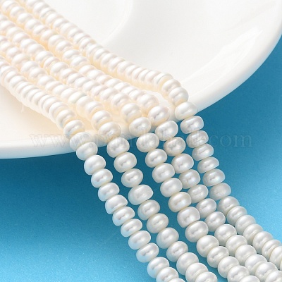 Нити из натурального культивированного пресноводного жемчуга PEAR-I007-02B-01-1