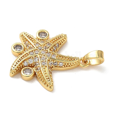 Латунные микро проложить кубического циркония подвески KK-K305-11A-G-1