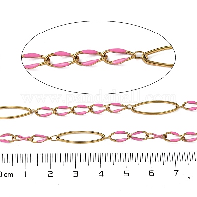 Цепи из нержавеющей стали 304 с эмалированными звеньями CHS-U003-01G-17-1
