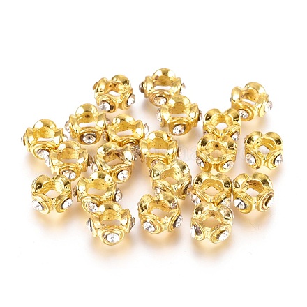 Alloy Rhinestone Beads ALRI-S172-55G-1