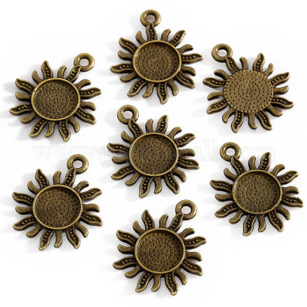 Сеттинги для кулона(кабошонов) PALLOY-N183-04AB-1