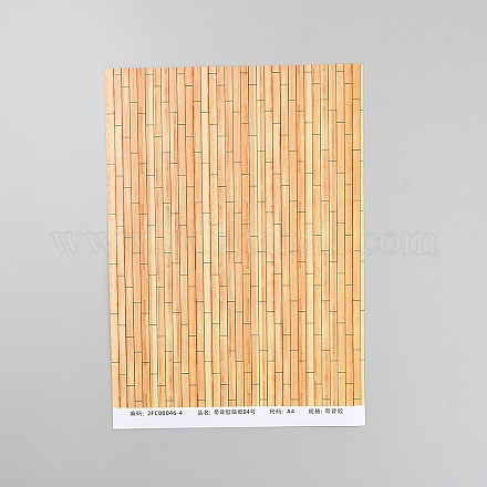 Бумажные наклейки STIC-WH0816-001D-1