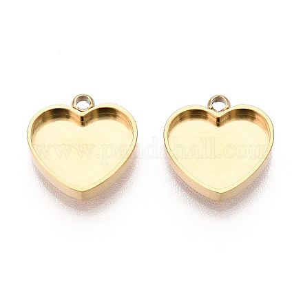 Оправы для кабошонов из нержавеющей стали 304 STAS-N115-39G-1