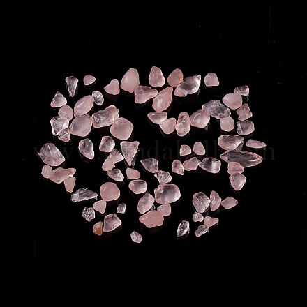 Rosa naturale di chip di quarzo perle X-G-M364-02A-1