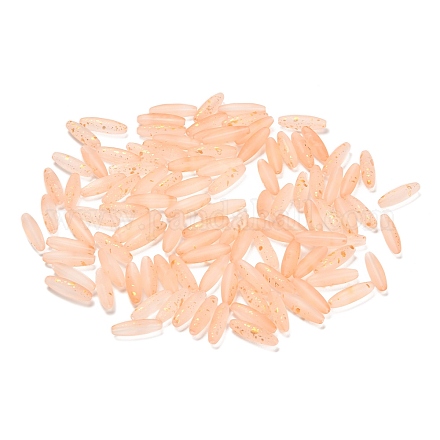 Матовые стеклянные бусины FGLA-L001-001D-1