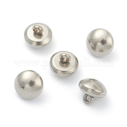 201 Stainless Steel Buttons STAS-G245-16-1