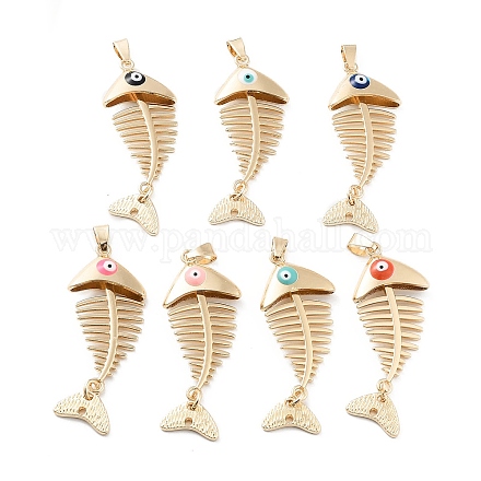 Подвески из эмалированного сплава с гальванопокрытием FIND-C050-08G-1