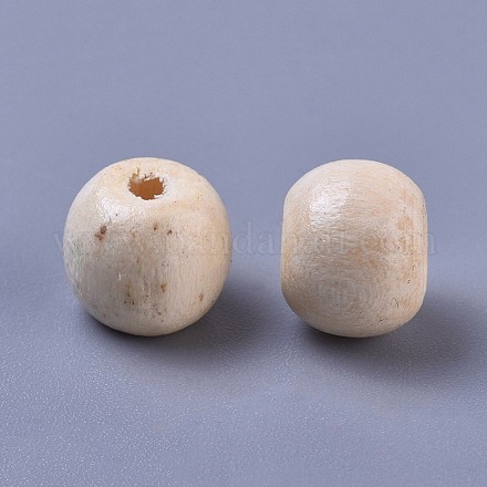 Dyed Natural Wood Beads WOOD-Q006-10mm-04-LF-1