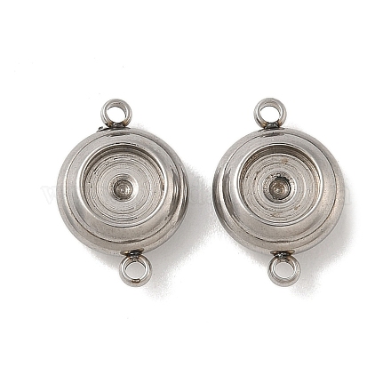 Оправы для кабошонов из нержавеющей стали 304 STAS-D145-02P-1