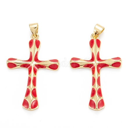 Латунь эмаль подвески KK-M220-06G-D-1