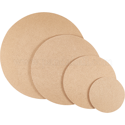 4 шт. 4 размера МДФ-панели AJEW-CP0007-60B-1