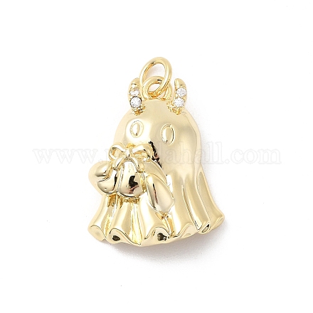 Латунные микро проложить кубического циркония подвески KK-Z137-12G-1