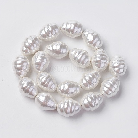 Shell Perlen Stränge BSHE-F013-11-1