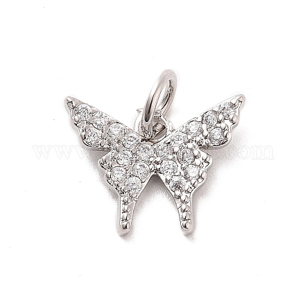 Стойки обшивки латунь микро проложить кубическую прелесть диоксида циркония KK-M082-02P-1