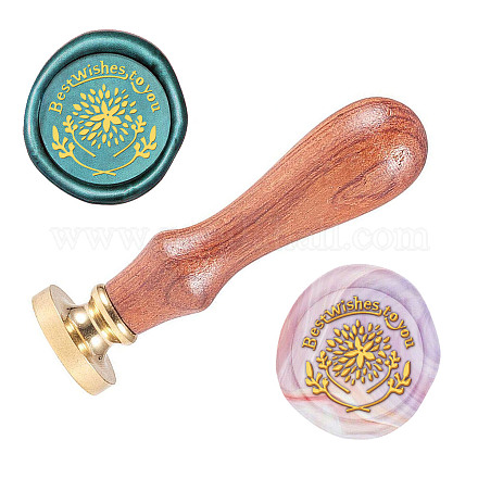 Wax Seal Stamp Set AJEW-WH0208-249-1