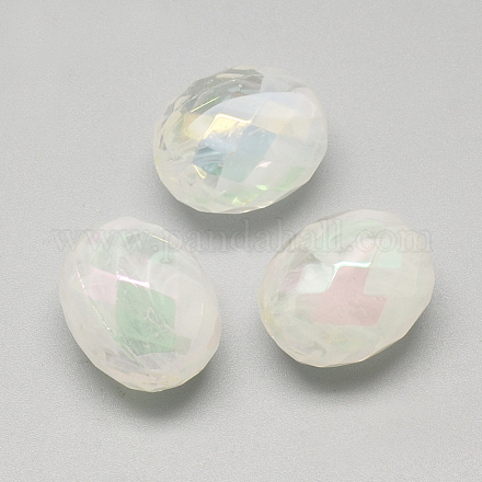 Perles en acrylique de gelée d'imitation MACR-Q169-80-1