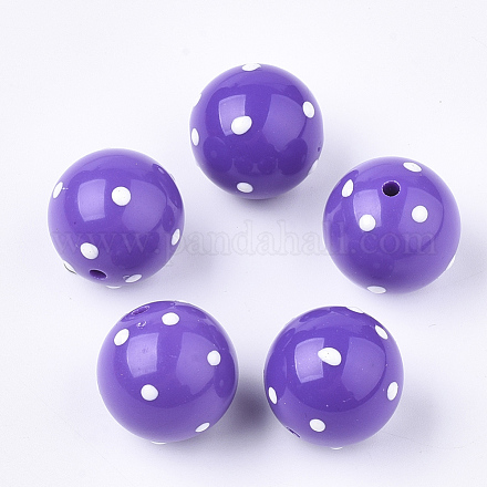 Acrylic Beads SACR-T345-02B-06-1