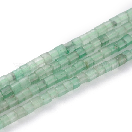 Verde naturale perline avventurina fili G-H255-16-1