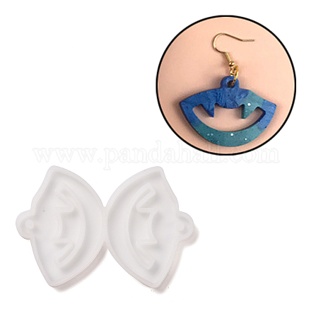 Moules en silicone pendentifs bouche bricolage DIY-D060-19-1
