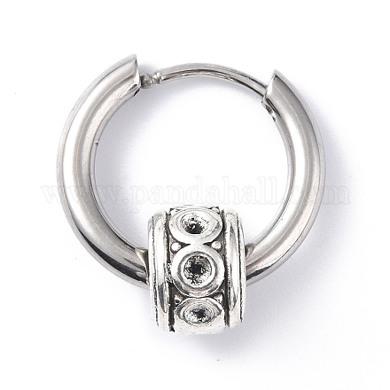 304 серьги-кольца из нержавеющей стали STAS-B030-04-1