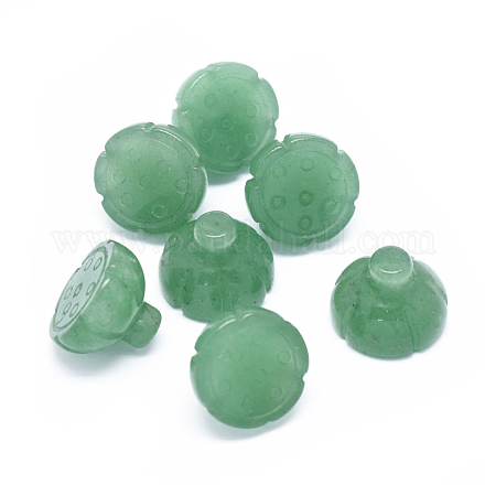 Natürlichen grünen Aventurin Perlen G-F637-01A-1