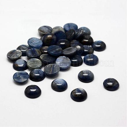 ドーム天然藍晶石/シアン石/ジステンカボション  12x4~5mm G-O146-01F-1