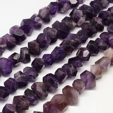 Natural Amethyst Beads Strands G-J151-09-1