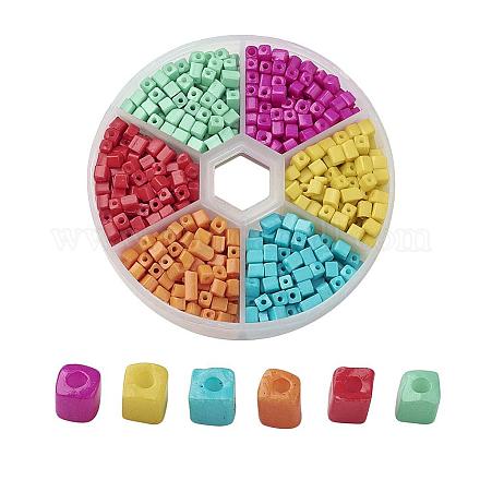 Cube Glass Seed Beads SEED-JP0003-03-1