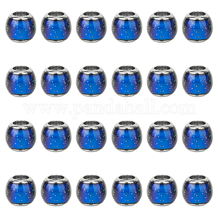 24шт стеклянные европейские бусины GLAA-HY0001-32-1