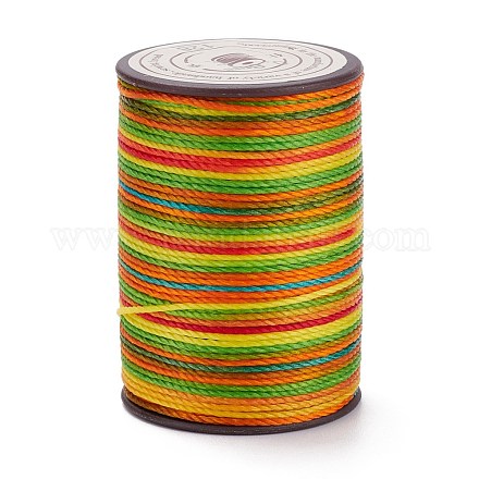 Round Waxed Polyester Thread String YC-D004-02E-128-1