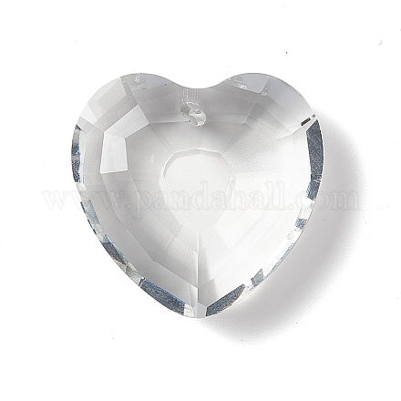 Прозрачные стеклянные подвески GLAA-F118-02-1