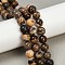 Natural Zebra Jasper Beads Strands, Round, 10mm, Hole: 1mm, about 42pcs/strand, 15.75''(40cm)