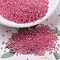 MIYUKI Delica Beads, Cylinder, Japanese Seed Beads, 11/0, (DB0075) Dark Coral Lined Crystal AB, 1.3x1.6mm, Hole: 0.8mm, about 20000pcs/bag, 100g/bag