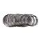 Carbon Steel Memory Wire,for Collar Necklace Making,Necklace Wire, Gunmetal, 11.5cm, 22 Gauge(0.6mm), about 900 circles/1000g