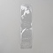 arricraft 20 Pcs Reclosable Long Jewelry Bags Clear, 3.3x11.8inch(8.5x30cm) Necklace Bags PVC Necklace Display Bags Transparent Zip Lock Bags for Packaging Jewelry Shipping Incense