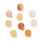 Natural Golden Silk Jade Beads, Dyed, Heishi Beads, Disc, 6.5x3.5mm, Hole: 1.2mm