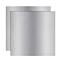 304 Stainless Steel Sheet, with Film, for Mechanical Cutting, Precision Machining, Mould Making, Stainless Steel Color, 10x10x0.05cm, about 4pcs/set