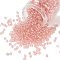 TOHO 6/0 Round Beads, Japanese Seed Beads, (290) Transparent Luster Rose, 4mm, Hole: 1.5mm, about 168pcs/10g