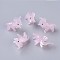 Home Decorations, Handmade Lampwork Display Decorations, Elephant, Pink, 21~23x10~12x22~23mm